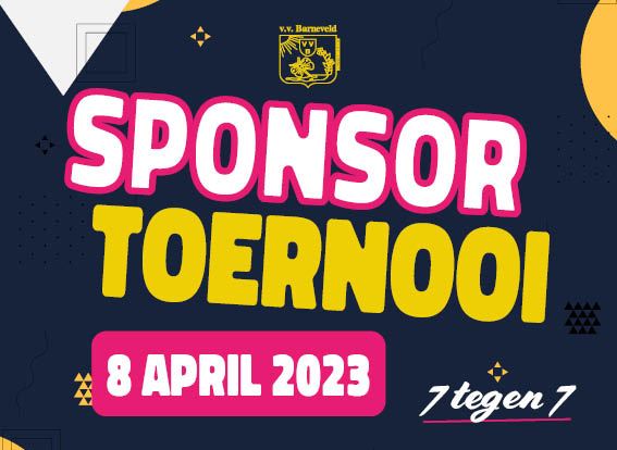 Sponsortoernooi 8 april 2023