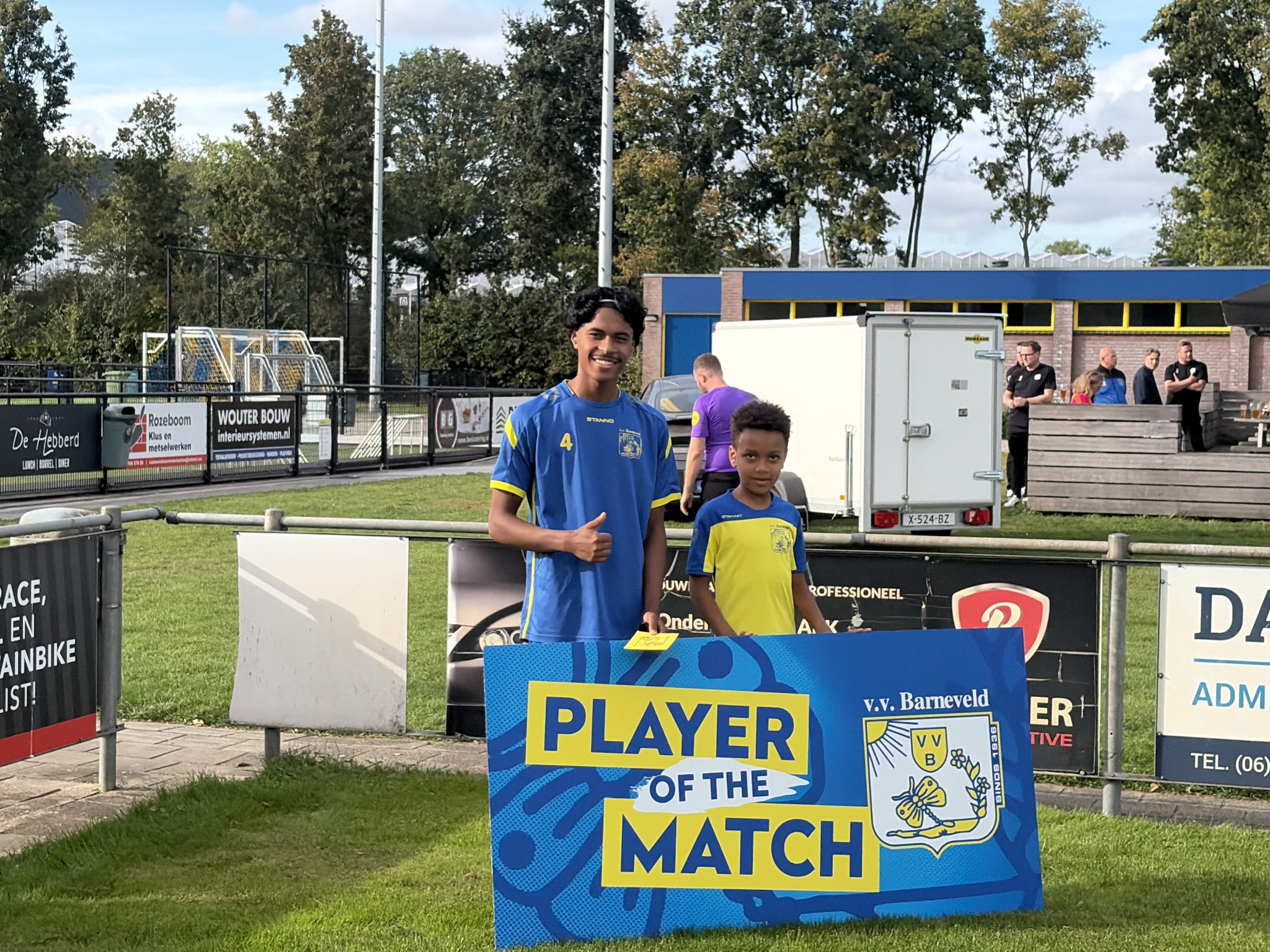 Dominggus Suitela verkozen tot Player of the Match