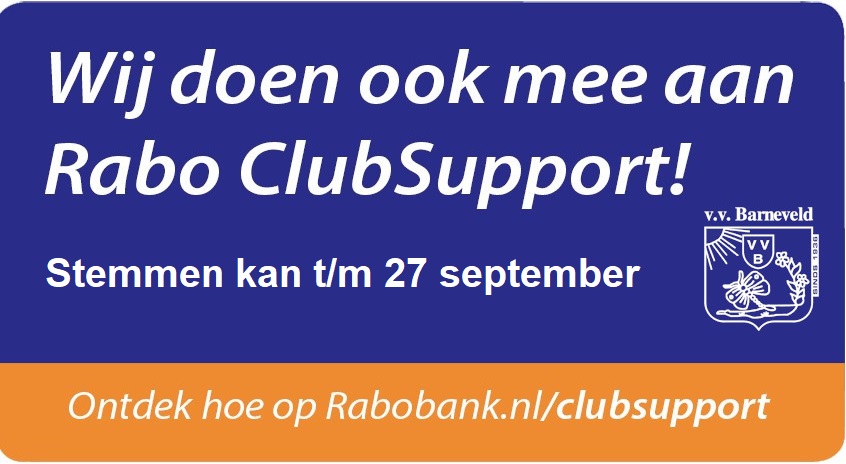 Rabo ClubSupport-actie v.v. Barneveld